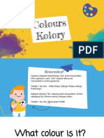 Colours (Kolory) - English Lesson For Polish Kids Pre-K