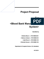 Project Proposal For : Submitted by