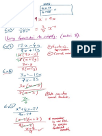 Algebraic Fractions