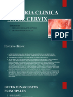 Historia Clinica NM de Cervix