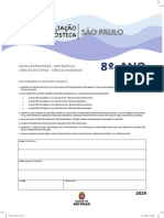 Avaliação Diagnóstica 8º Ano 2020 - 9º Ano 2021