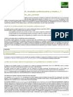 EMPAGLIFLOZINA, Resultados Cardiovasculares y Renales ¿ ?: Númerocincuenta y Seis Diciembre 2016