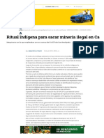 Indígenas desalojan mineros ilegales - Archivo Digital de Noticias de Colombia y el Mundo desde 1.990 - eltiempo.com