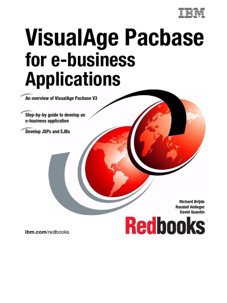 Visual Age Pacbase | Java Server Pages | Computing Platforms