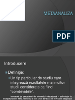 Curs 4 - Meta-Analiza