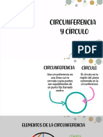 Circunferencia y círculo: elementos y definiciones