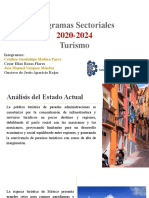 Programas Sectoriales 2020-2024 Turismo