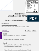 Lecture 2 - Human Resource Management