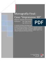 Monografía Final Impresora 3D Buenos