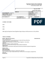 Course Outcome: CO1: CO2: CO3: CO4: Apply and Implement Learned Algorithm Design Techniques and Data Structures To Solve Problems