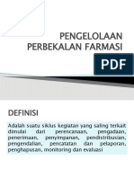 Pengelolaan Perbekalan Farmasi