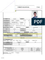 F TH 29 Formato Hoja de Vida Institucional Union