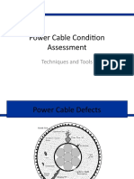 4 Power Cable Condition Assessment