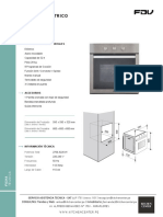 Horno FDV Elect