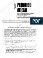 Anexo 1 Lineamientos para Desarrollo Urbano