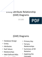 Week 3 Entity Attribute Relationship (EAR) Diagrams