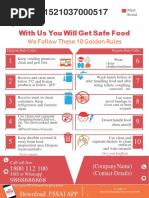 FSSAI's 12 Golden Rules for Safe Food | PDF | Hygiene | Foods
