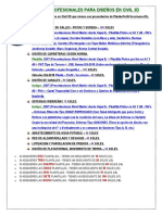 2019 - Información de Plantillas Profesionales C3D-PRO