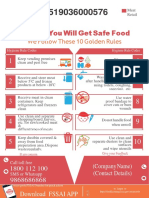 With Us You Will Get Safe Food: We Follow These 10 Golden Rules