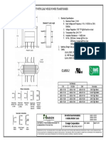 Commander Class - Chassis Mount With Lead Wires Power Transformer