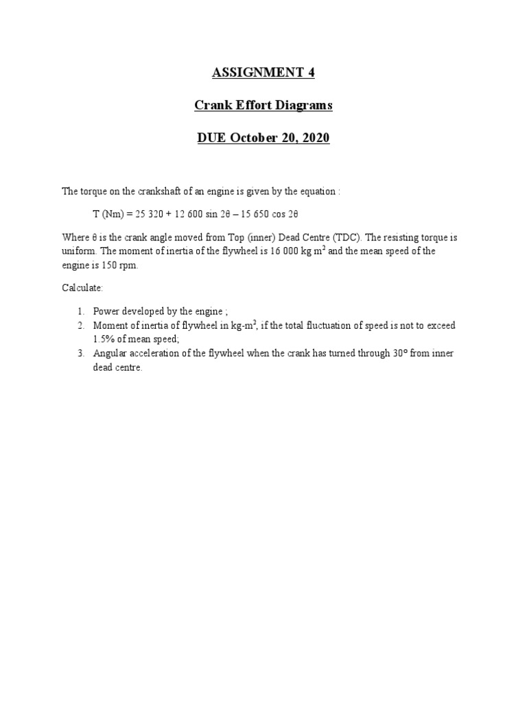 Assignment #4 For All Groups | PDF