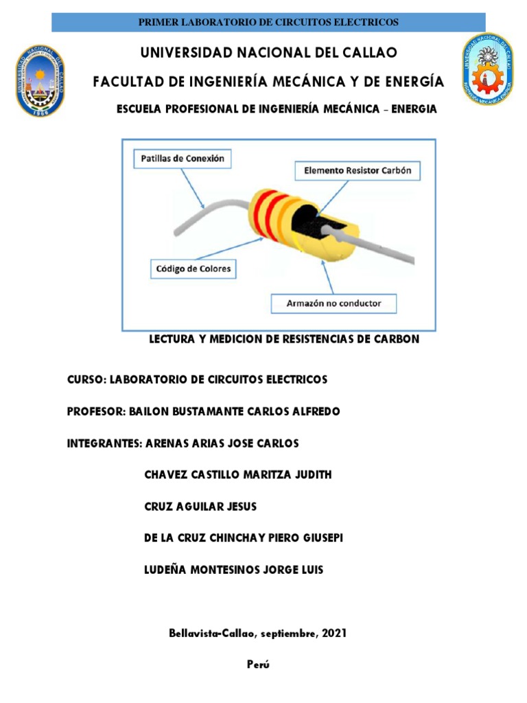 Medición de Resistencias en Circuitos Eléctricos | PDF | Resistencia