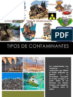 Tipos de Contaminantes