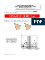 Traslación de figuras planas