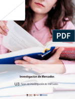 Unidad 3 - Investigación de Mercados