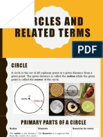 Circles and Related Terms
