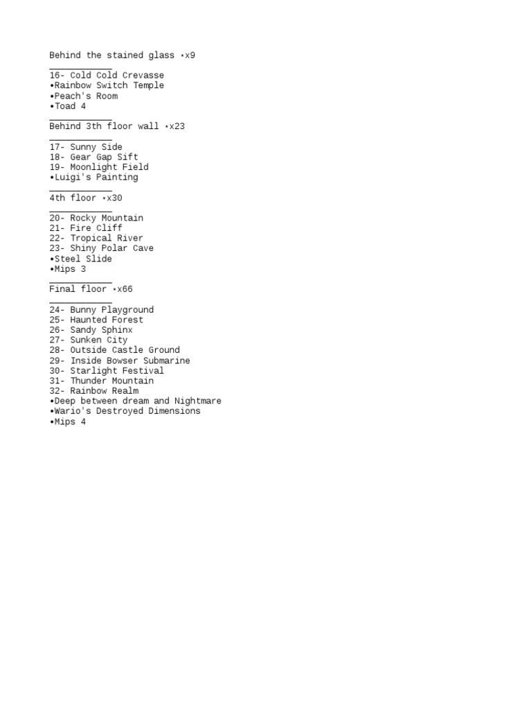 SM64 Another | PDF