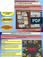 Semana 32 4to Elaboramos Un Mural Informativo en Casa Con Actividades Lúdicas Fortaleciendo Vínculos Familiares PDF