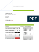 Datos, Regimen, Explicacion de Rutina