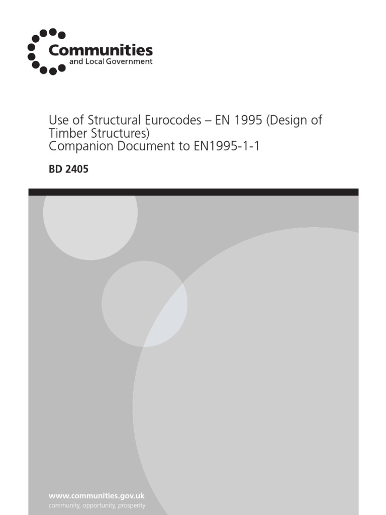 Structuraleurocode Timberstructures | PDF | Structural Load | Strength ...