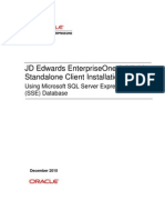 JD Edwards Enterpriseone 9.0/8.98 Standalone Client Installation Guide
