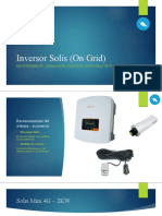 Inversor OnGrid Instalación y Configuración