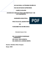 Prácticas de laboratorio de Fundamentos de Mecánica