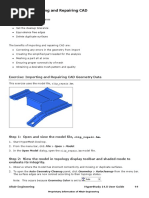 Exercise: Importing and Repairing CAD Geometry Data