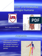 Introducción Anatomía-Fisiología 2010-2.