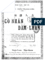 Cổ Nhân Đàm Luận - Trần Trung Viên