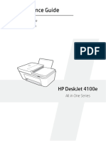 Reference Guide: HP Deskjet 4100E