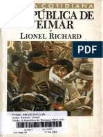 328696227 RICHARD Lionel a Republica de Weimar Cap I