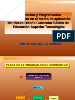 PROGRAMACIÓN de Unidades Didáctica