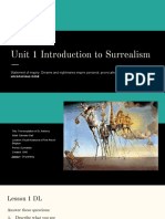Om Chuajedton - Unit 1 Introduction To Surrealism