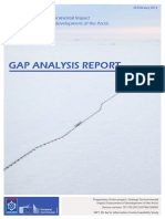 Gap Analysis Report: Strategic Environmental Impact Assessment of Development of The Arctic