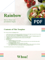 Eat A Rainbow by Slidesgo