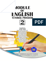 Modul of English Tutorial Program 2 - Lpidb Ums (Mohon Tidak Dishare Kluar DR Mhs Ums)