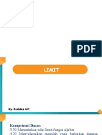 Materi Limit Fungsi Aljabar