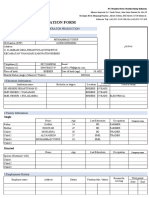 Employment Application Form: 1.position Applying For Operator Production 2.employee Information