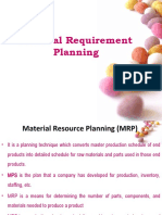 Material Requirement Planning
